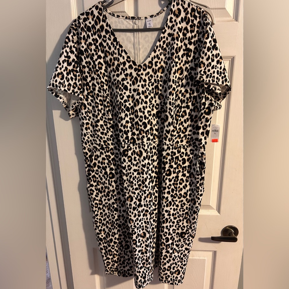 Leopard Print Dress